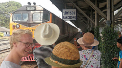 Bahnhof Pak Chong - Gleis 2