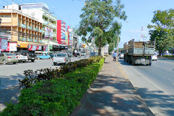 Hauptstrasse in Pak Chong